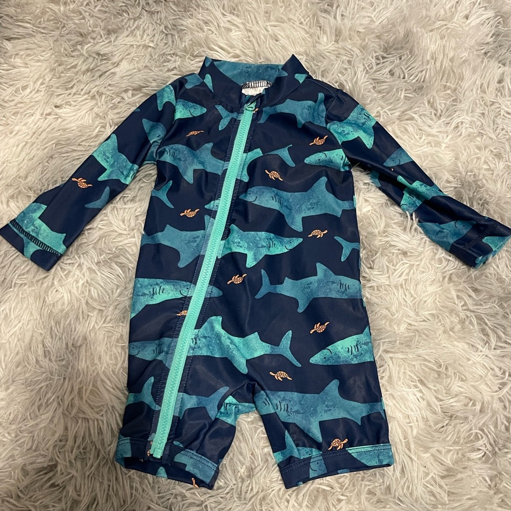 Carters just one baby boy swim suit